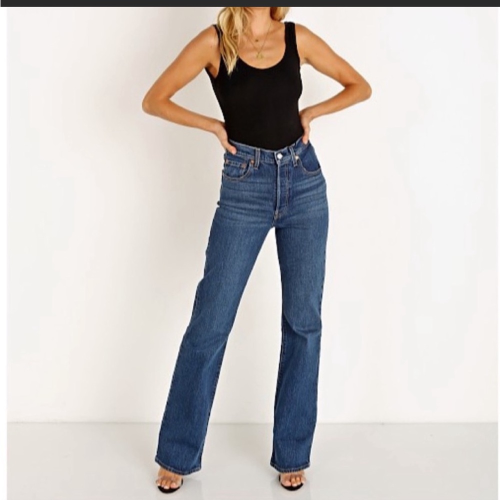 Levi’s premium Ribcage boot